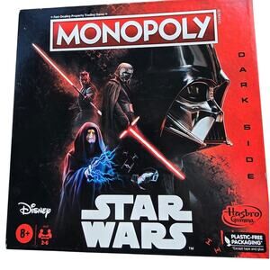 Monopoly: Disney Star Wars Dark Side Edition board game.